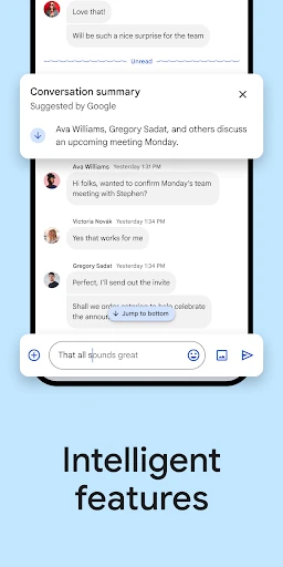 Google Chat screenshot