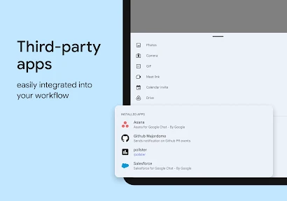 Google Chat screenshot