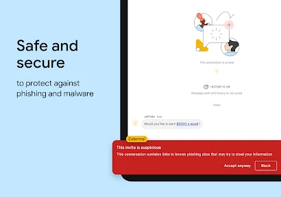 Google Chat screenshot