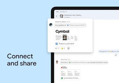 Google Chat screenshot