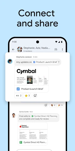 Google Chat screenshot