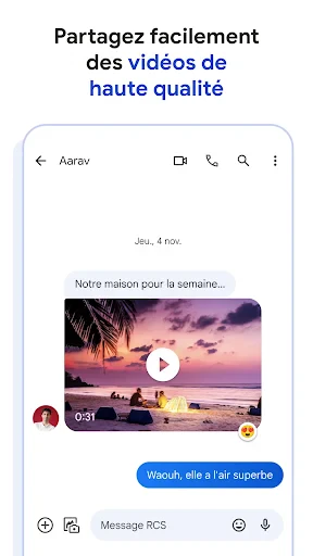 Google Messages screenshot