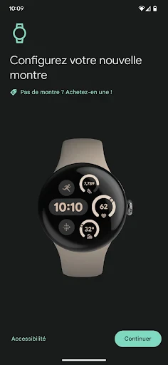 Google Pixel Watch screenshot