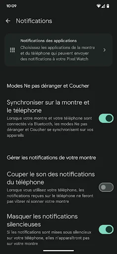 Google Pixel Watch screenshot