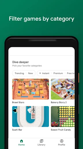 Google Play Jeux screenshot