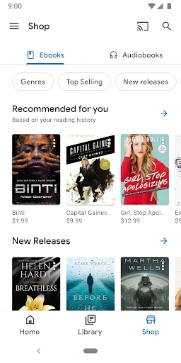 Google Play Livres screenshot