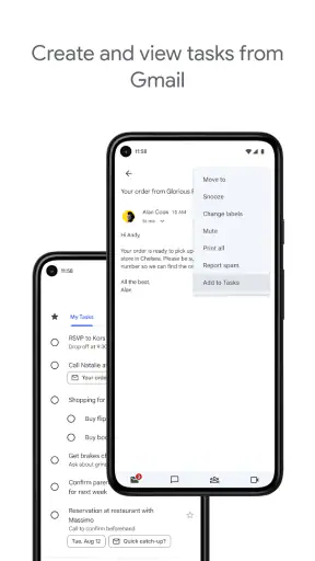 Google Tasks screenshot