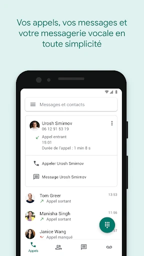 Google Voice screenshot