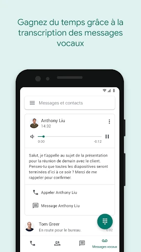 Google Voice screenshot