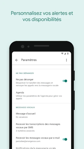 Google Voice screenshot