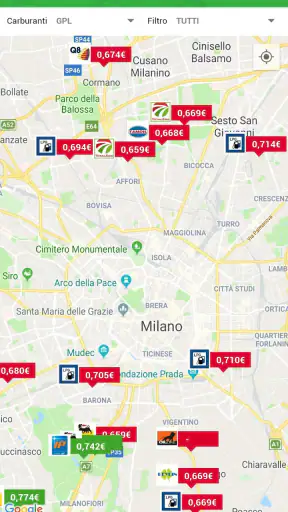GPL, CNG,  GNV, GNL et colonne screenshot