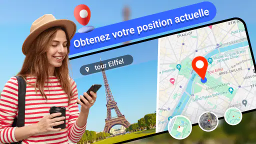 GPS cartes navigation vocale screenshot