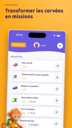 Groowble: Tâches & Récompenses screenshot