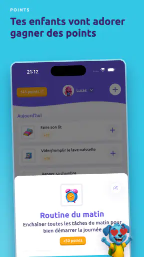 Groowble: Tâches & Récompenses screenshot