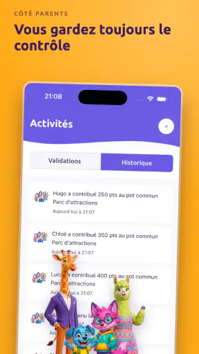 Groowble: Tâches & Récompenses screenshot
