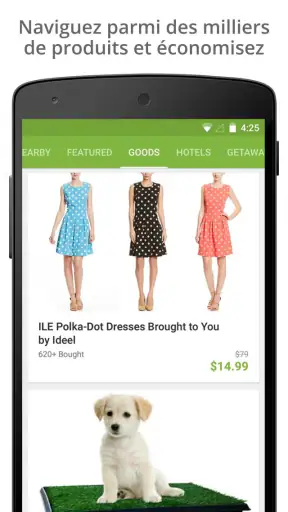 Groupon : Deals & Codes Promos screenshot