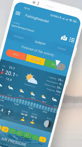 Guide Météo Pêche screenshot