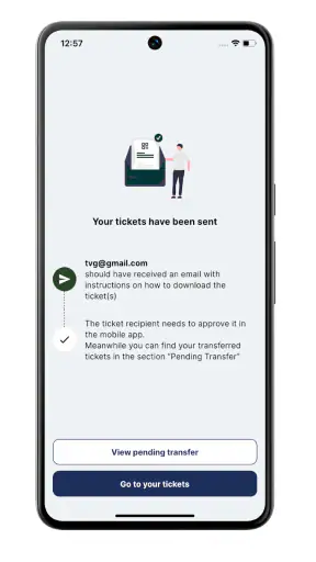 HAC Tickets screenshot