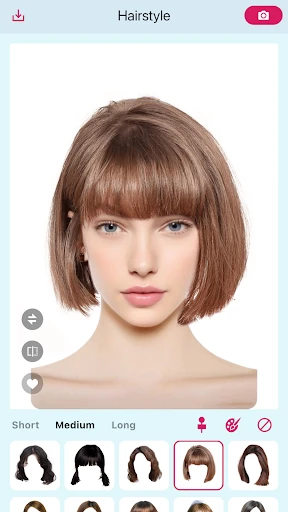 Hairstyle Try On - AI coiffeur screenshot