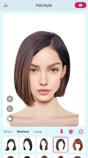 Hairstyle Try On - AI coiffeur screenshot