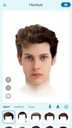 Hairstyle Try On - AI coiffeur screenshot