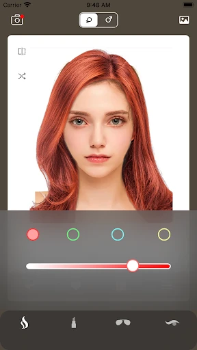 Hairstyle Try On - AI coiffeur screenshot