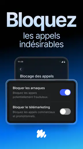 HangUp : blocage du spam screenshot