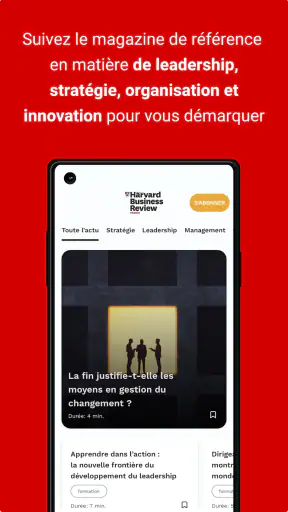 Harvard Business Review France screenshot