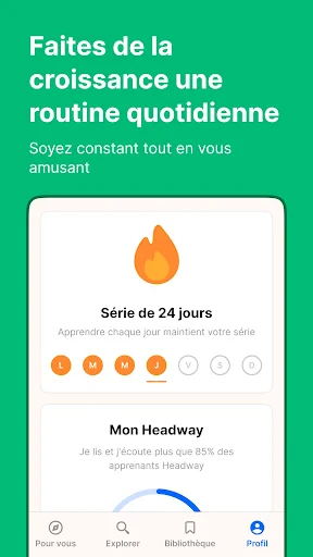 Headway: Résumés de livres screenshot
