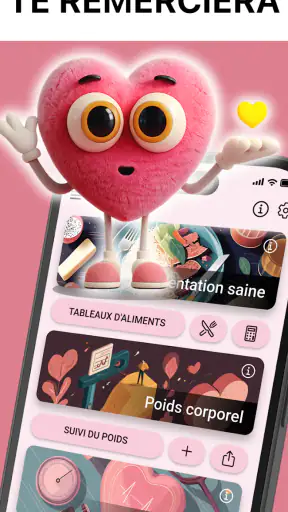 Heartie: Cholestérol & Tension screenshot