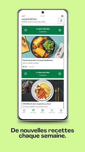 HelloFresh, repas frais & bons screenshot