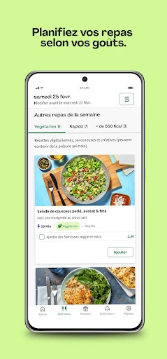 HelloFresh, repas frais & bons screenshot