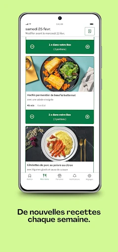 HelloFresh, repas frais & bons screenshot