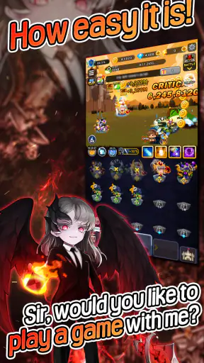HEROES UNITE : IDLE & MERGE screenshot