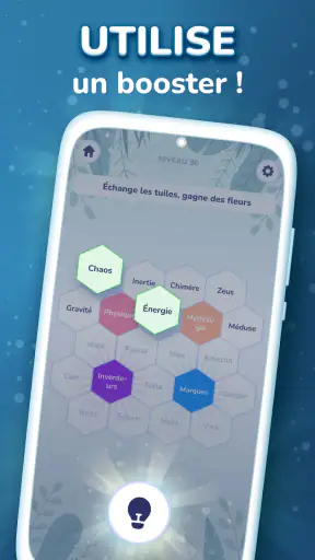 Hexa Words-Association de mots screenshot