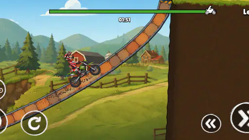 Hill Climb Bike Stunts screenshot