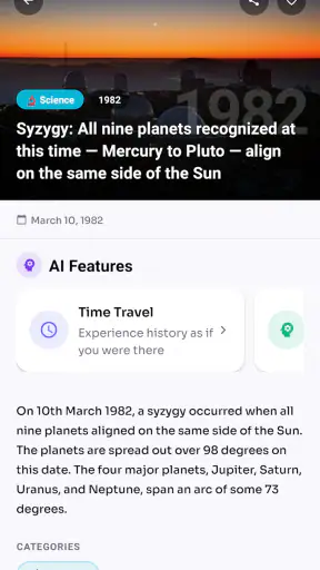 Histoday: History & Quizzes screenshot