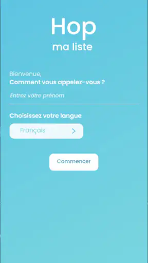 Hop ma liste screenshot