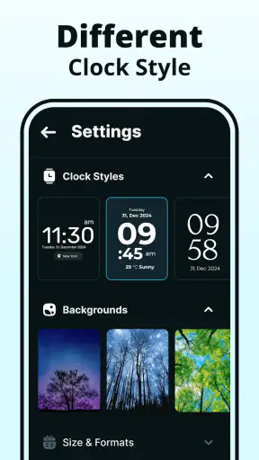 Horloge Digitale Alarme Réveil screenshot