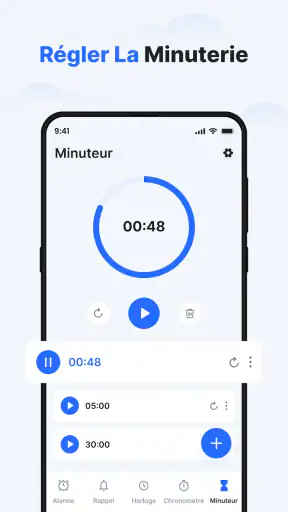 Horloge - Réveil simple screenshot