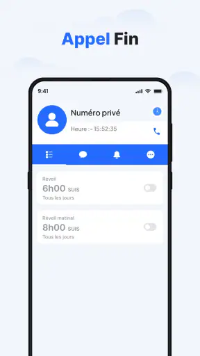 Horloge - Réveil simple screenshot