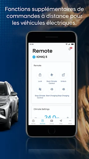 Hyundai Bluelink Europe screenshot