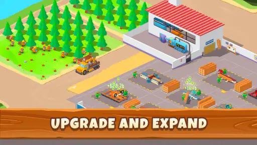 Idle Lumber Empire: Jeu Tycoon screenshot
