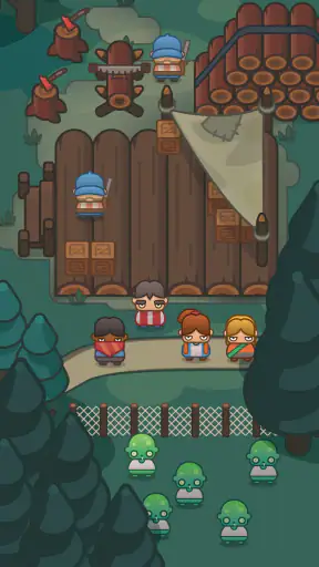 Idle Outpost: jeu de gestion screenshot