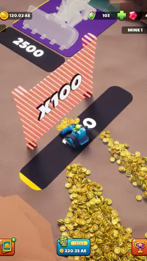 Idle Zombie Miner: Tycoon d'or screenshot