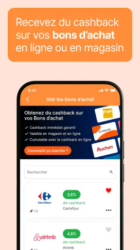 iGraal-Cashback & Codes Promos screenshot