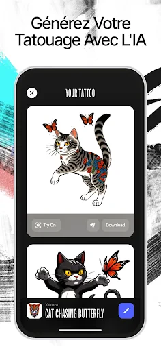 Ink AI– IA Creation Tatouage screenshot