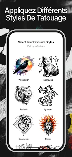 Ink AI– IA Creation Tatouage screenshot