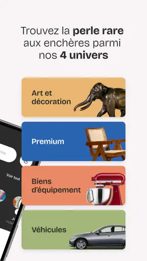 Interencheres enchère en ligne screenshot