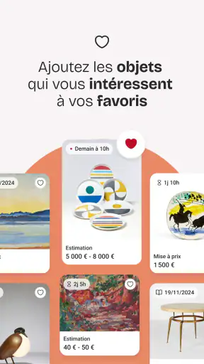 Interencheres enchère en ligne screenshot